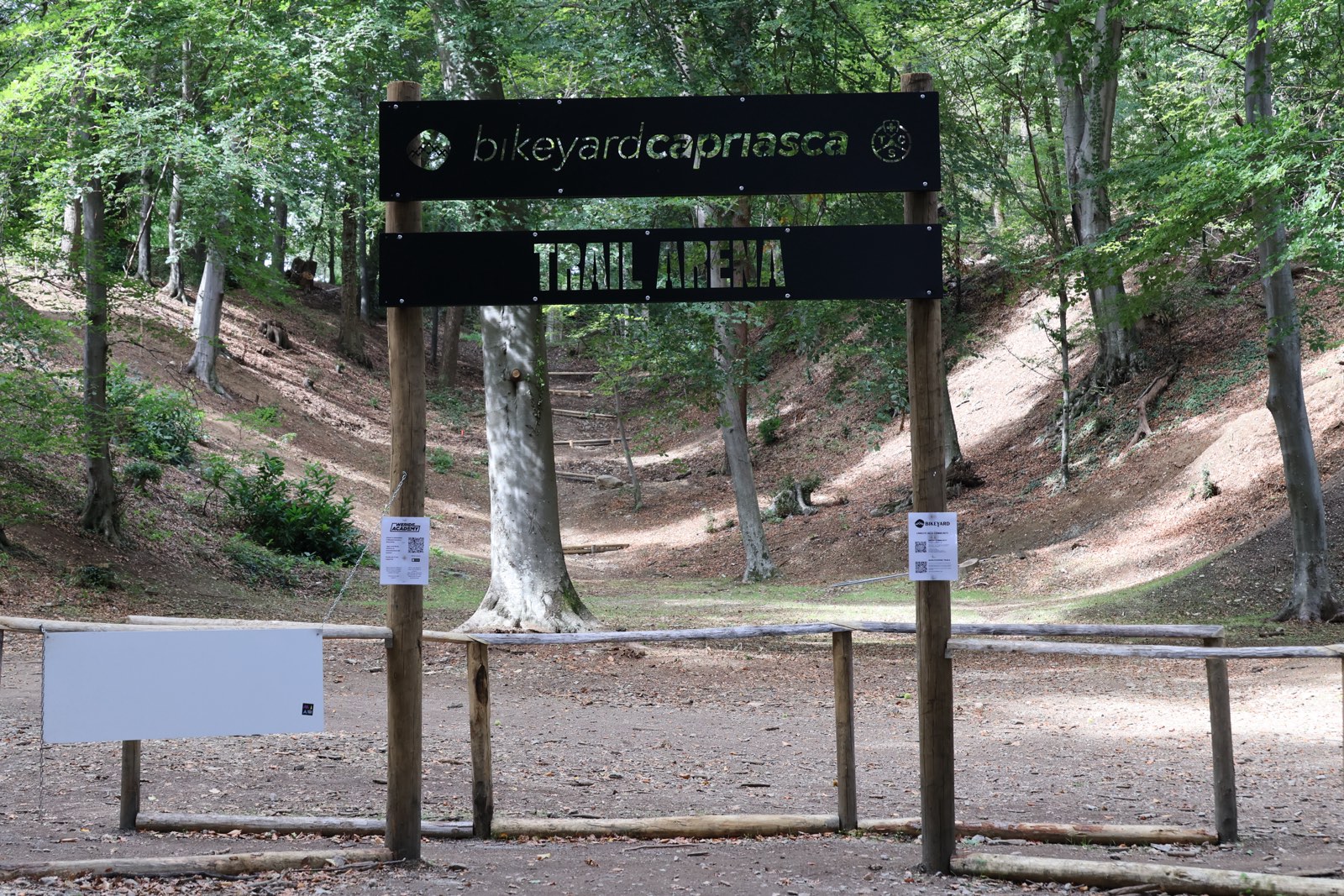 Costruzione di un trail MTB